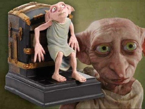 Фигурка Harry Potter: Dobby the House Elf Book End -   -  