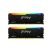 Модуль памяти для компьютера DDR4 64GB (2x32GB) 3200 MHz Beast RGB Black Kingston Fury (ex.HyperX) (KF432C16BB2AK2/64) - Модули памяти для компьютера - Модули памяти для компьютера