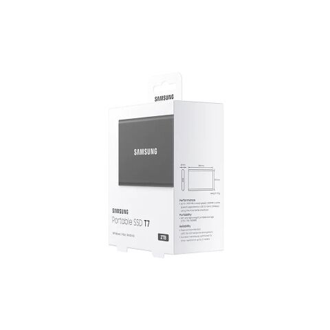 Накопитель SSD USB 3.2 2TB T7 Samsung (MU-PC2T0T/WW) - Нулевой остаток (Feed) - Нулевой остаток (Feed)