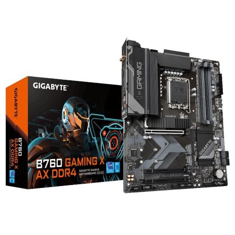 Материнская плата GIGABYTE B760 GAMING X AX DDR4 - Нулевой остаток (Feed)  - Нулевой остаток (Feed) 