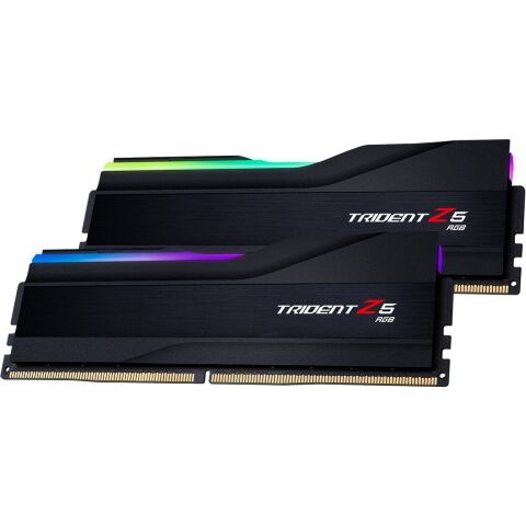Модуль памяти для компьютера DDR5 64GB (2x32GB) 6400 MHz Trident Z5 RGB G.Skill (F5-6400J3239G32GX2-TZ5RK) - Нулевой остаток (Feed) - Нулевой остаток (Feed)