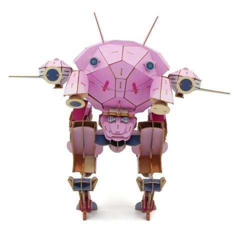 Конструктор из дерева 3D Overwatch D.Va 18" IncrediBuilds Collectible Wood Model 45 см -   -  