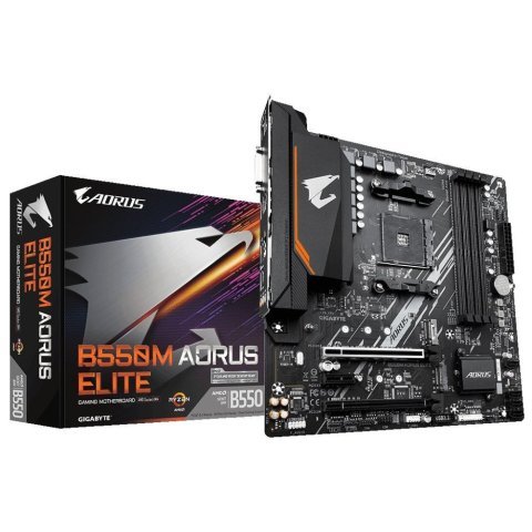 Материнская плата GIGABYTE B550M AORUS ELITE - Нулевой остаток (Feed)  - Нулевой остаток (Feed) 