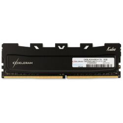 Модуль памяти для компьютера DDR4 8GB 2400 MHz Black Kudos eXceleram (EKBLACK4082417A)