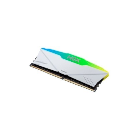 Модуль памяти для компьютера DDR4 16GB (2x8GB) 3200 MHz NOX RGB White Apacer (AH4U16G32C28YNWAA-2) - Нулевой остаток (Feed) - Нулевой остаток (Feed)