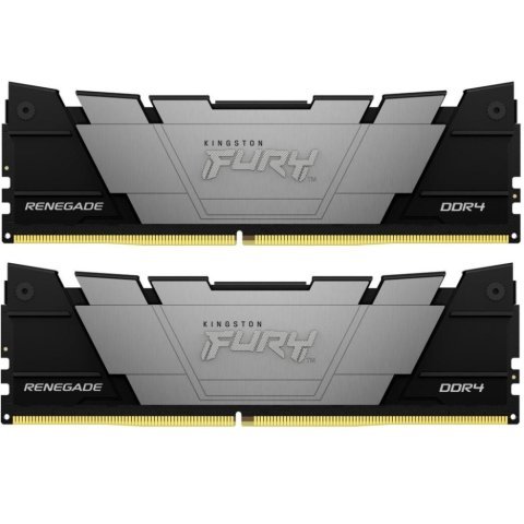 Модуль памяти для компьютера DDR4 16GB (2x8GB) 3600 MHz Fury Renegade Black Kingston Fury (ex.HyperX) (KF436C16RB2K2/16) - Нулевой остаток (Feed) - Нулевой остаток (Feed)