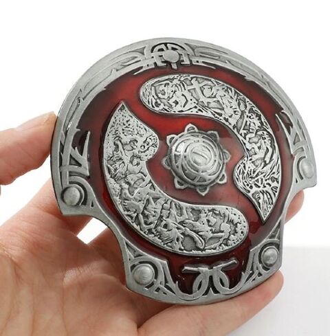 Декоративный щит Дота 2 Aegis of Champions Shield Dota 2 Silver/Red металл -   -  