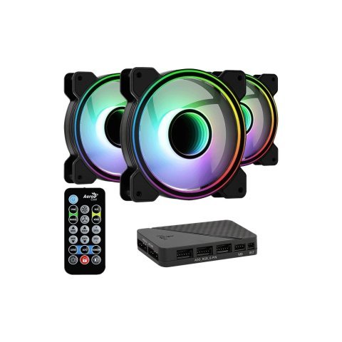 Кулер для корпуса AeroCool Mirage 12 ARGB Pro (ACF3-MR10227.11) - Нулевой остаток (Feed)  - Нулевой остаток (Feed) 