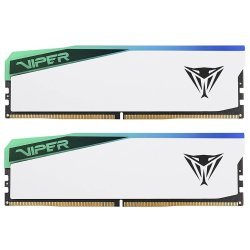 Модуль памяти для компьютера DDR5 32GB (2x16GB) 6000 MHz Viper Elite 5 RGB Patriot (PVER532G60C30KW)