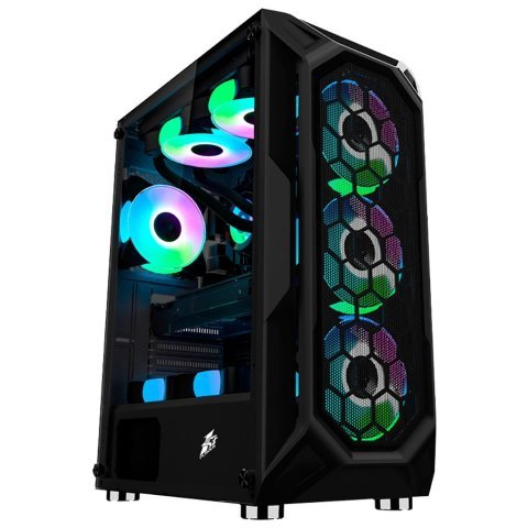 Корпус 1stPlayer X6-BK-4F1 - Нулевой остаток (Feed) - Нулевой остаток (Feed)