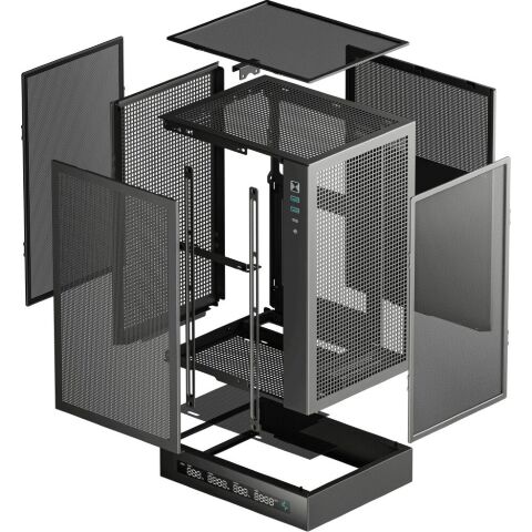 Корпус Deepcool CH170 Digital Black (R-CH170-BKNPI0D-G-1) - Корпуса - Корпуса