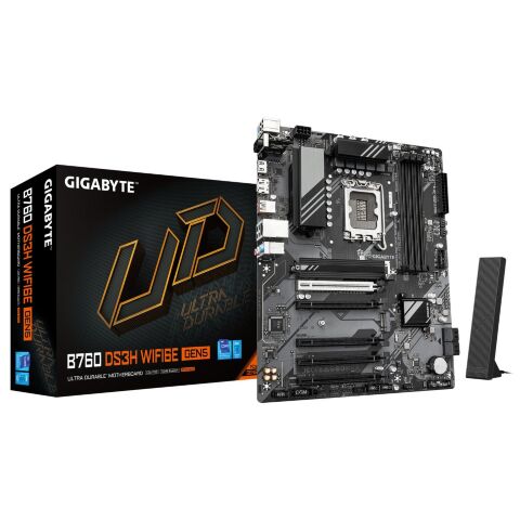 Материнская плата GIGABYTE B760 DS3H WF6E GEN5 - Системные (материнские) платы  - Системные (материнские) платы 