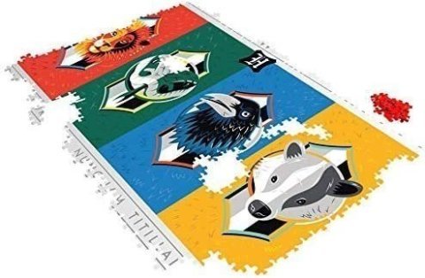 Пазл Гарри Поттер Факультеты Хогвартса Harry Potter Hogwarts House Crests Puzzle (500 деталей) -   -  