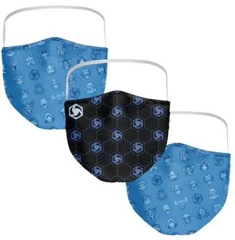 Маска захисна Heroes of the Storm Face Covering (набір з 3 шт.) -   -  