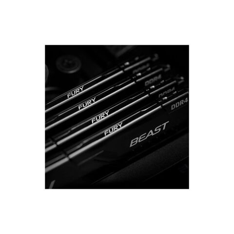 Модуль памяти для компьютера DDR4 32GB (2x16GB) 3200 MHz Beast Black Kingston Fury (ex.HyperX) (KF432C16BB1K2/32WP) - Нулевой остаток (Feed)  - Нулевой остаток (Feed) 