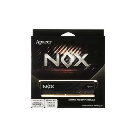 Модуль памяти для компьютера DDR4 8GB 3200 MHz NOX Apacer (AH4U08G32C28YMBAA-1) - Нулевой остаток (Feed) - Нулевой остаток (Feed)