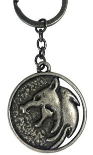 Брелок Ведьмак Netflix: The Witcher Wolf School Keychain