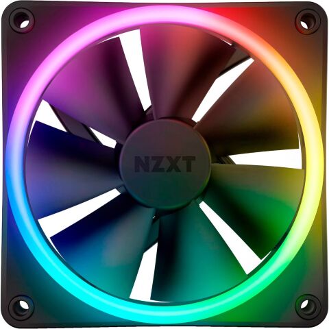 Кулер для корпуса NZXT F120RGB Duo - 120mm Dual- (RF-D12SF-B1) - Вентиляторы к корпусам  - Вентиляторы к корпусам 