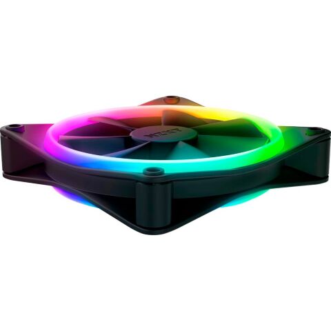Кулер для корпуса NZXT F120RGB Duo - 120mm Dual- (RF-D12SF-B1) - Вентиляторы к корпусам  - Вентиляторы к корпусам 