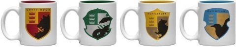 Набір кухлів для еспресо Harry Potter House Pride Espresso Mug Set 150 мл. (4 шт.) - -