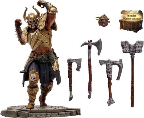Фігурка McFarlane Diablo IV Upheaval Barbarian Rare Figure Діабло Варвар 20 см. -   -  