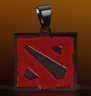 Медальон  Dota 2 (цвет чёрный)