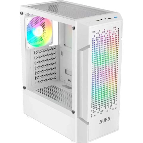 Корпус для ПК Gamdias AURA GC7 WH ARGB (4711514500684) - Нулевой остаток (Feed)  - Нулевой остаток (Feed) 
