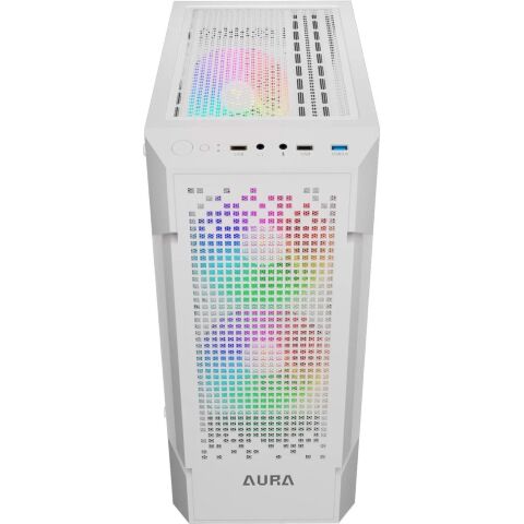 Корпус для ПК Gamdias AURA GC7 WH ARGB (4711514500684) - Нулевой остаток (Feed)  - Нулевой остаток (Feed) 