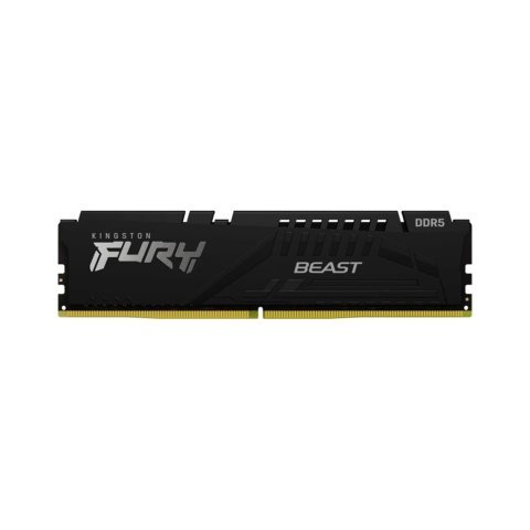 Модуль памяти для компьютера DDR5 32GB 5600 MHz Beast Black Kingston Fury (ex.HyperX) (KF556C36BBE2-32) - Нулевой остаток (Feed) - Нулевой остаток (Feed)