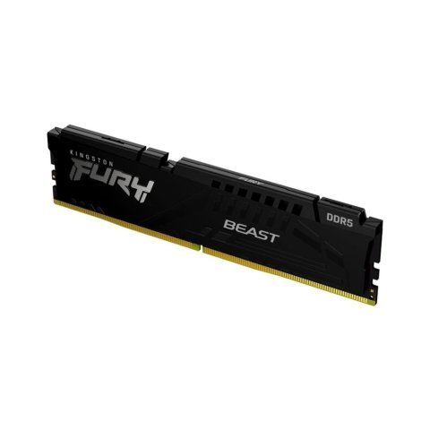 Модуль памяти для компьютера DDR5 32GB 5600 MHz Beast Black Kingston Fury (ex.HyperX) (KF556C36BBE2-32) - Нулевой остаток (Feed) - Нулевой остаток (Feed)