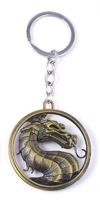 Брелок Mortal Kombat (цвет бронза) -   -  