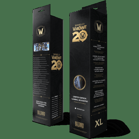 Килимок ігрова поверхня Blizzard World Of Warcraft 20th Anniversary XL Варкрафт (90*42 cm) -   -  