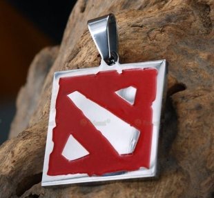 Медальон  Dota 2 (цвет серебро)