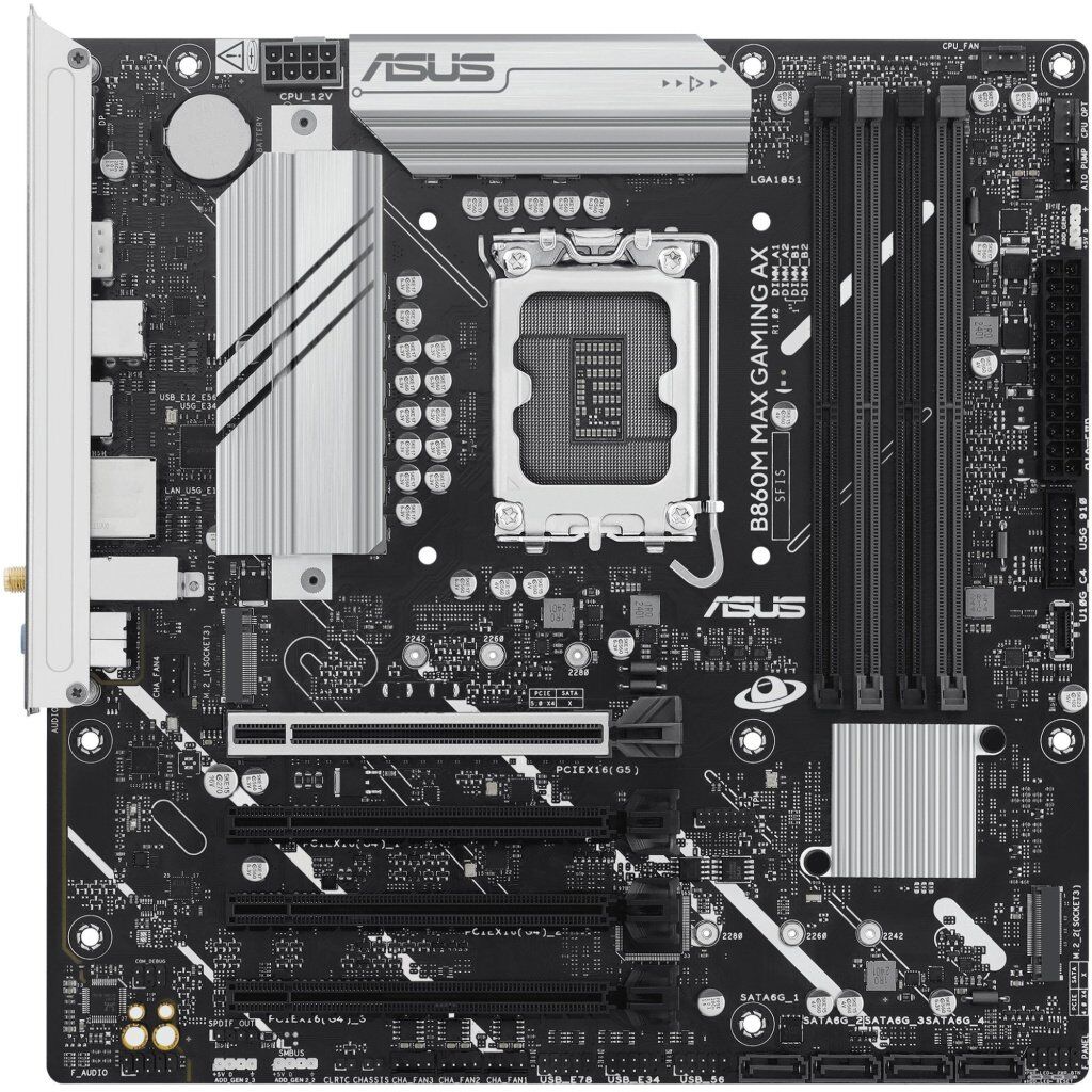 Материнская плата ASUS B860M MAX GAMING AX