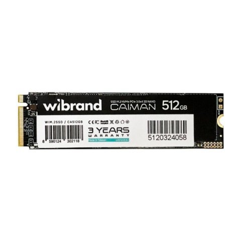 Накопитель SSD M.2 2280 512GB Caiman Wibrand (WIM.2SSD/CA512GB) - Нулевой остаток (Feed) - Нулевой остаток (Feed)
