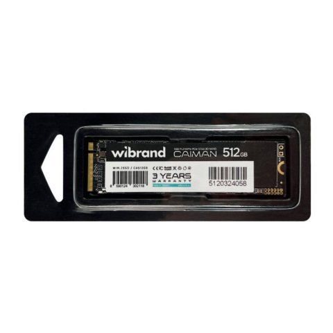 Накопитель SSD M.2 2280 512GB Caiman Wibrand (WIM.2SSD/CA512GB) - Нулевой остаток (Feed) - Нулевой остаток (Feed)