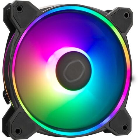 Кулер для корпуса CoolerMaster MF120 Halo 3in1 RGB (MFL-B2DN-213P2-R2) - Нулевой остаток (Feed) - Нулевой остаток (Feed)