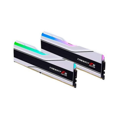 Модуль памяти для компьютера DDR5 64GB (2x32GB) 6000 MHz Trident Z5 Neo RGB Matte White G.Skill (F5-6000J3036G32GX2-TZ5NRW) - Нулевой остаток (Feed)  - Нулевой остаток (Feed) 