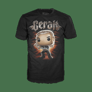 Футболка Funko Tees The Witcher: Geralt фанко Відьмак Геральт (розмір L)