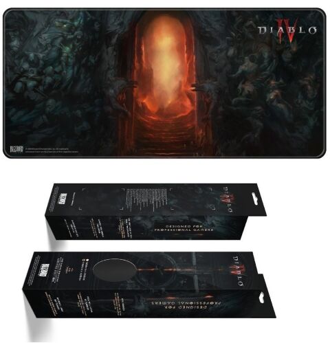 Килимок для миші ігрова поверхня Blizzard DIABLO IV 4 Gate of Hell Діабло XL (90*42 cm) - -