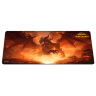 Килимок ігрова поверхня Blizzard World Of Warcraft Classic Cataclysm Deathwing Смертокрил XL Варкрафт (90*42 cm)