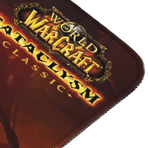Килимок ігрова поверхня Blizzard World Of Warcraft Classic Cataclysm Deathwing Смертокрил XL Варкрафт (90*42 cm) -   -  