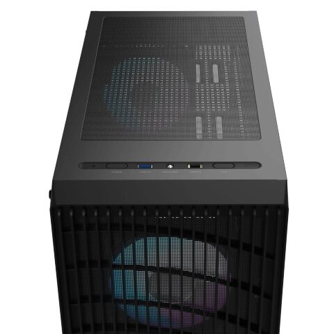 Корпус для ПК OCYPUS GAMMA C70 BK ARGB (GAMMA-C70-BKG400XX-GL) - Нулевой остаток (Feed)  - Нулевой остаток (Feed) 
