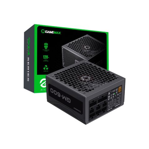 Блок питания Gamemax 600W GM-600 Modular (GM-600 Modular) - Нулевой остаток (Feed)  - Нулевой остаток (Feed) 