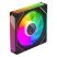 Кулер для корпуса Zezzio PRISM 6 Pro ARGB Black Reverse - Нулевой остаток (Feed)  - Нулевой остаток (Feed) 