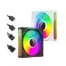 Кулер для корпуса Zezzio PRISM 6 Pro ARGB Black Reverse