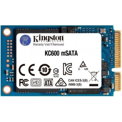 Накопитель SSD mSATA 256GB Kingston (SKC600MS/256G) - Нулевой остаток (Feed) - Нулевой остаток (Feed)