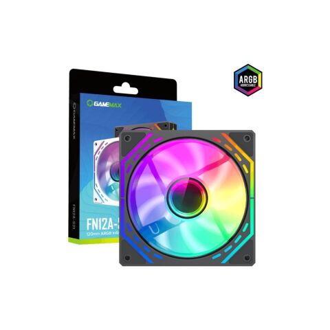 Кулер для корпуса Gamemax FN12A-S2I - Нулевой остаток (Feed) - Нулевой остаток (Feed)