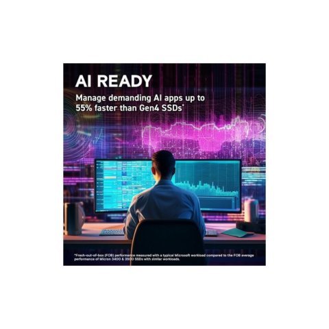 Накопитель SSD M.2 2280 1TB T705 Micron (CT1000T705SSD3) - Внутренние SSD - Внутренние SSD