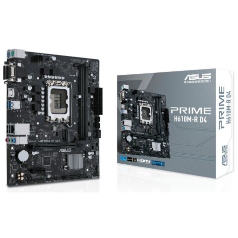 Материнская плата ASUS PRIME H610M-R D4-SI - Системные (материнские) платы  - Системные (материнские) платы 
